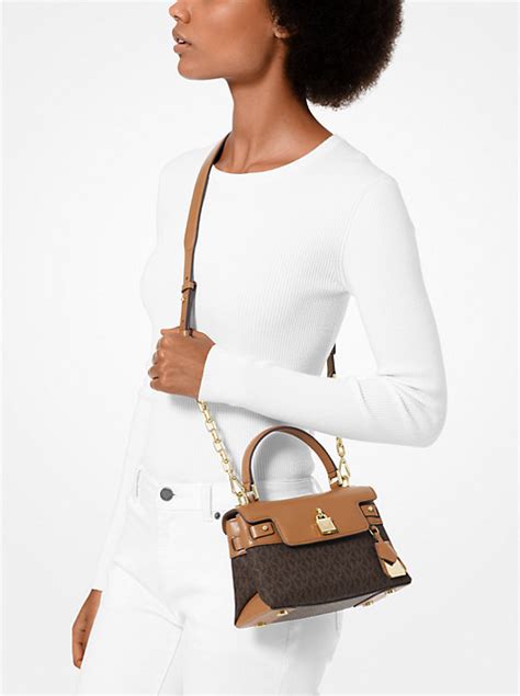 michael michael kors gramercy small logo satchel|Gramercy Small Logo Satchel .